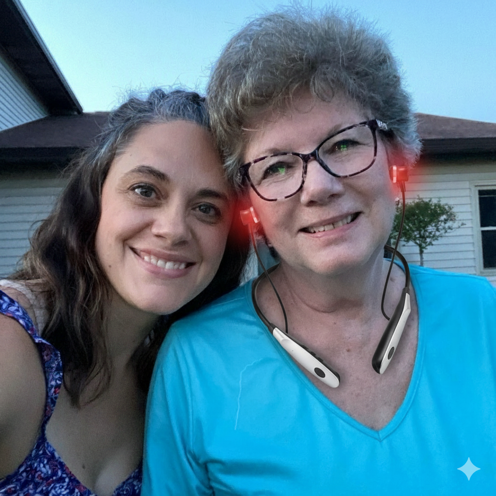 Happy senior using NeuroClarity